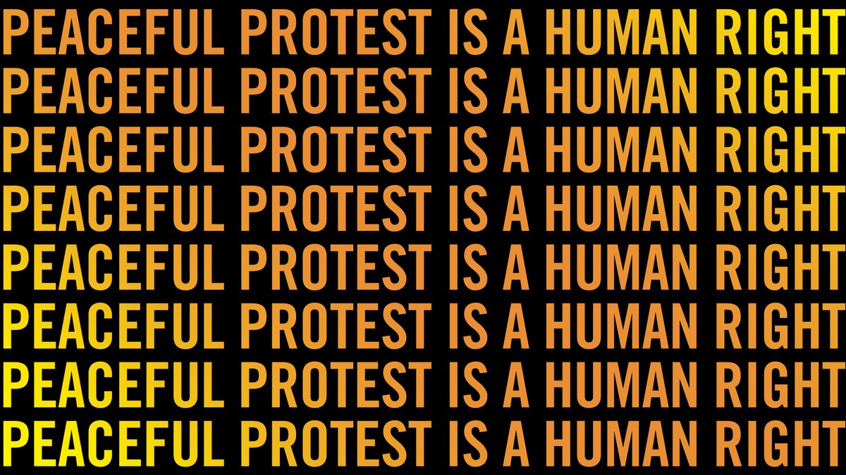 Appalling to see @Columbia university bringing in @NYPDnews to crack down on peaceful protestors, leading to mass arrests, including arrests of legal observers! Peaceful protest is a human right and an invaluable tool to speak truth to power.