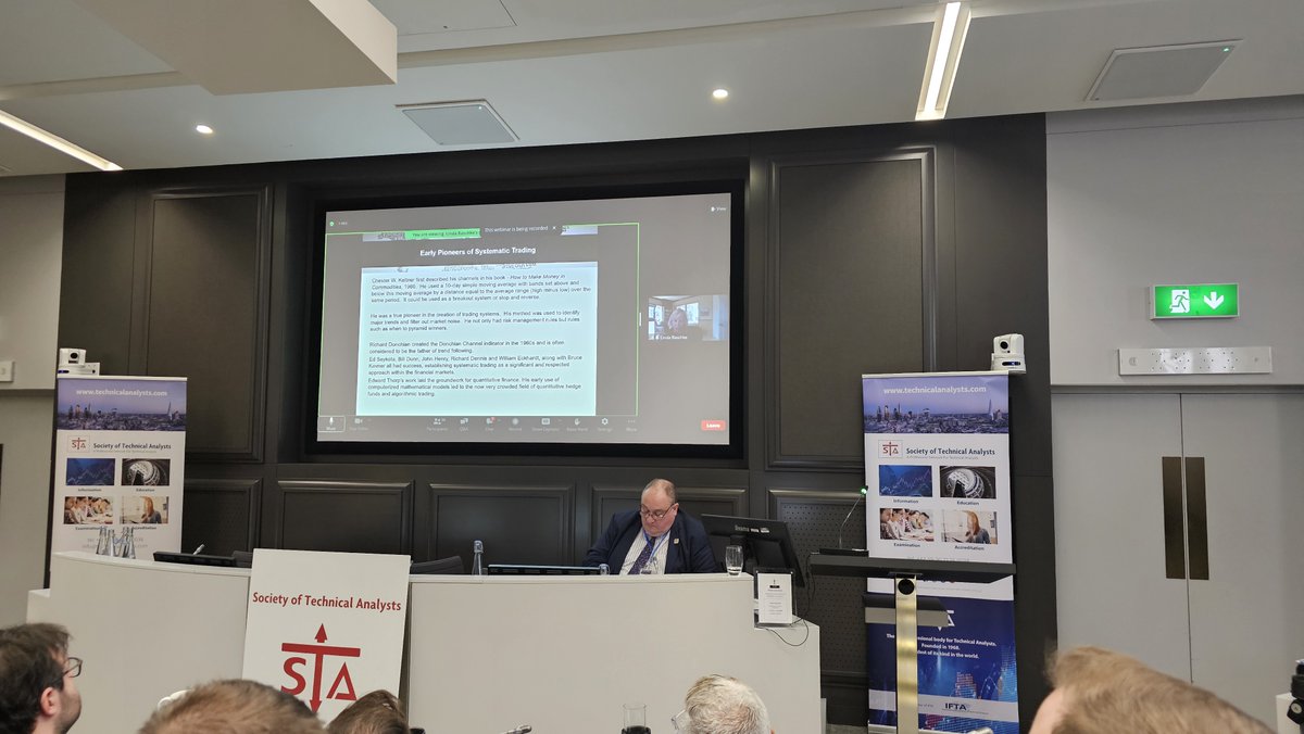 STA Conference blew my mind! From the content to the speakers, everything was top-notch. Thank you, <a href="/EddieTofpik/">Eddie Tofpik</a>, for keeping the energy high! 🚀 

#STAConference #techincalanalysis #trading