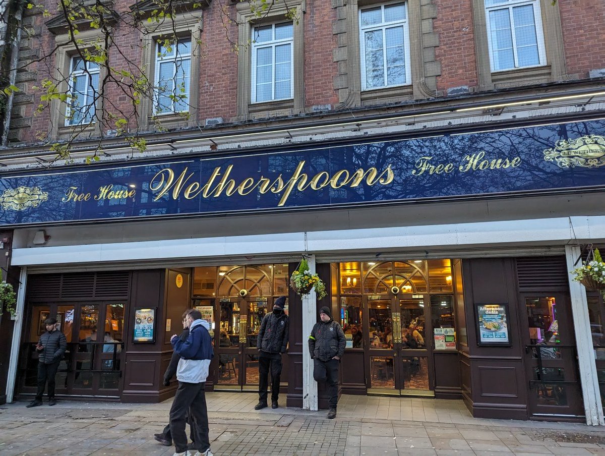 Proof that it's Wetherspoons not just Wetherspoon x