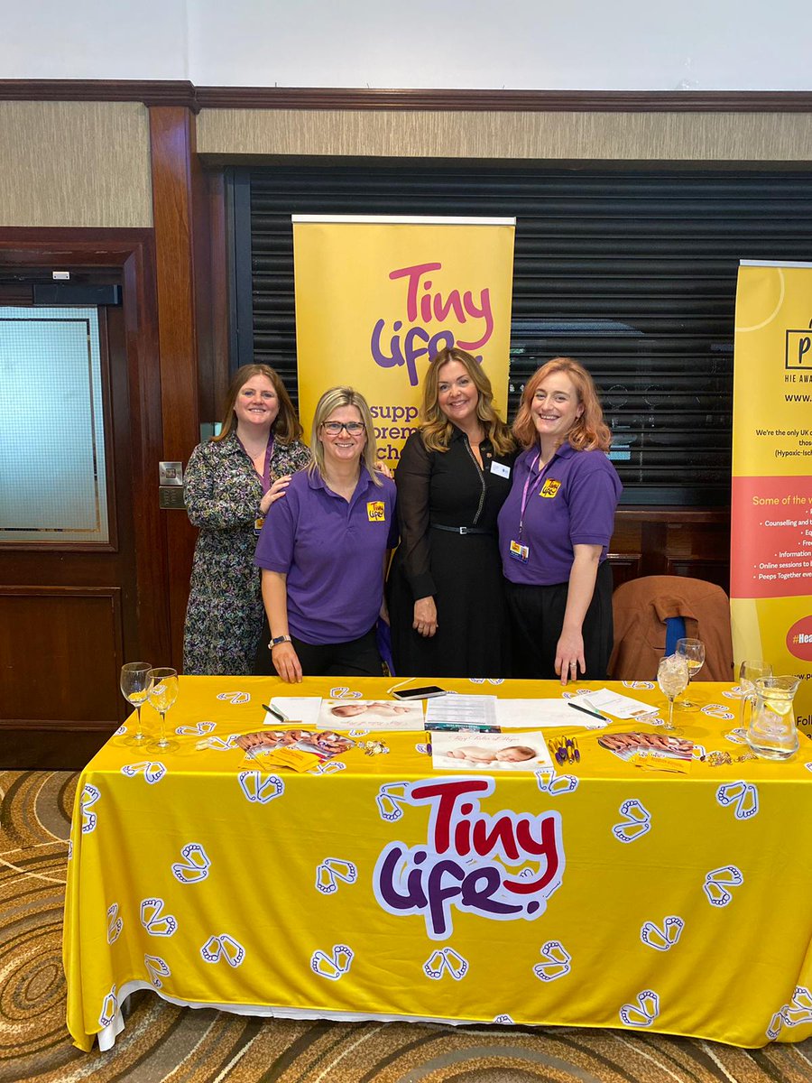 Great day was had by @TinyLifeCharity at the @NNAUK1 conference. Fab presentations, networking and lots of connections made. Also very privileged to present the Making a Difference award to Karen Weir from @WesternHSCTrust 🥳🥳