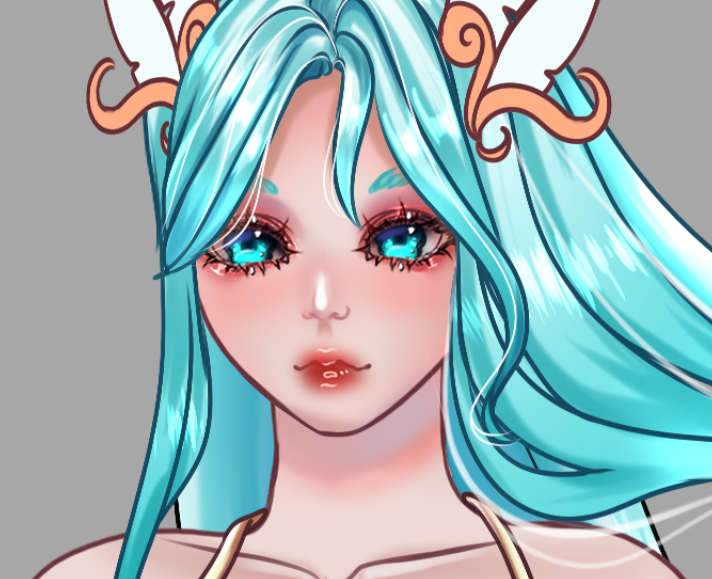NieienA's tweet photo. I didn't like the way her face looked, so I changed it a little and now I like it more ^^
#art #character #adoptable #characterart #wip #comisisonsopen https://t.co/oKcLte0peu