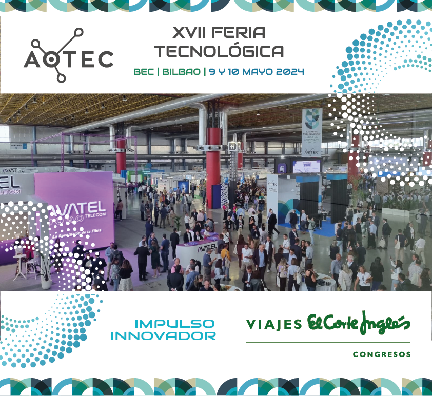 jlalmela's tweet photo. ¡Vuelve la Feria Tecnológica AOTEC 2024 Bilbao ! en su XVII edición. Un año más, este evento se consolida como un referente clave para el sector de las telecomunicaciones. Un brillante trabajo de todo el equipo de Viajes El Corte Inglés. Inscríbete en https://t.co/MPZsUlXH6U https://t.co/t1SiFvs7ud