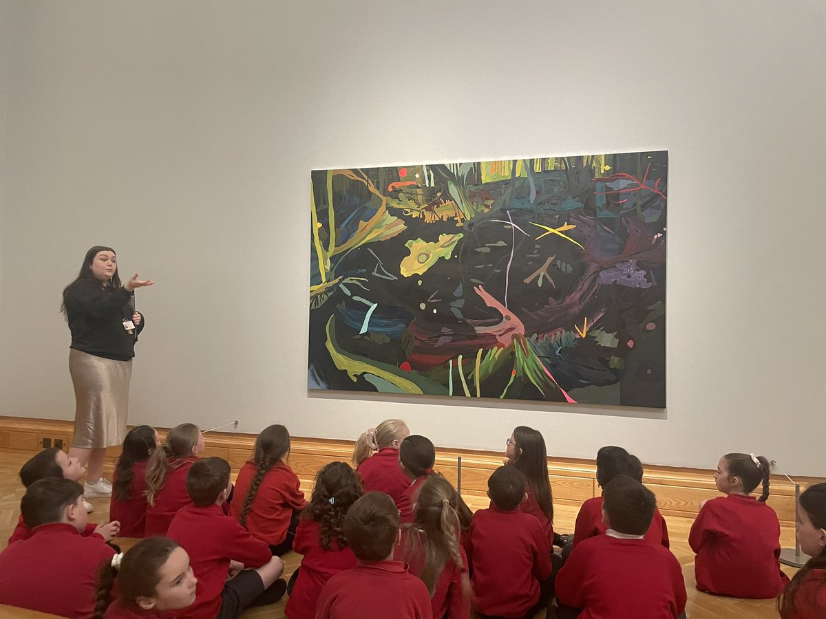 What a fantastic day at @Museum_Cardiff The children absolutely loved the ‘Art of the selfie’ exhibition and gallery workshop tour from Megan. Thank you to @Arts_Wales_ for funding our visit through the ‘Go and See’ grant. A great experience all around!
