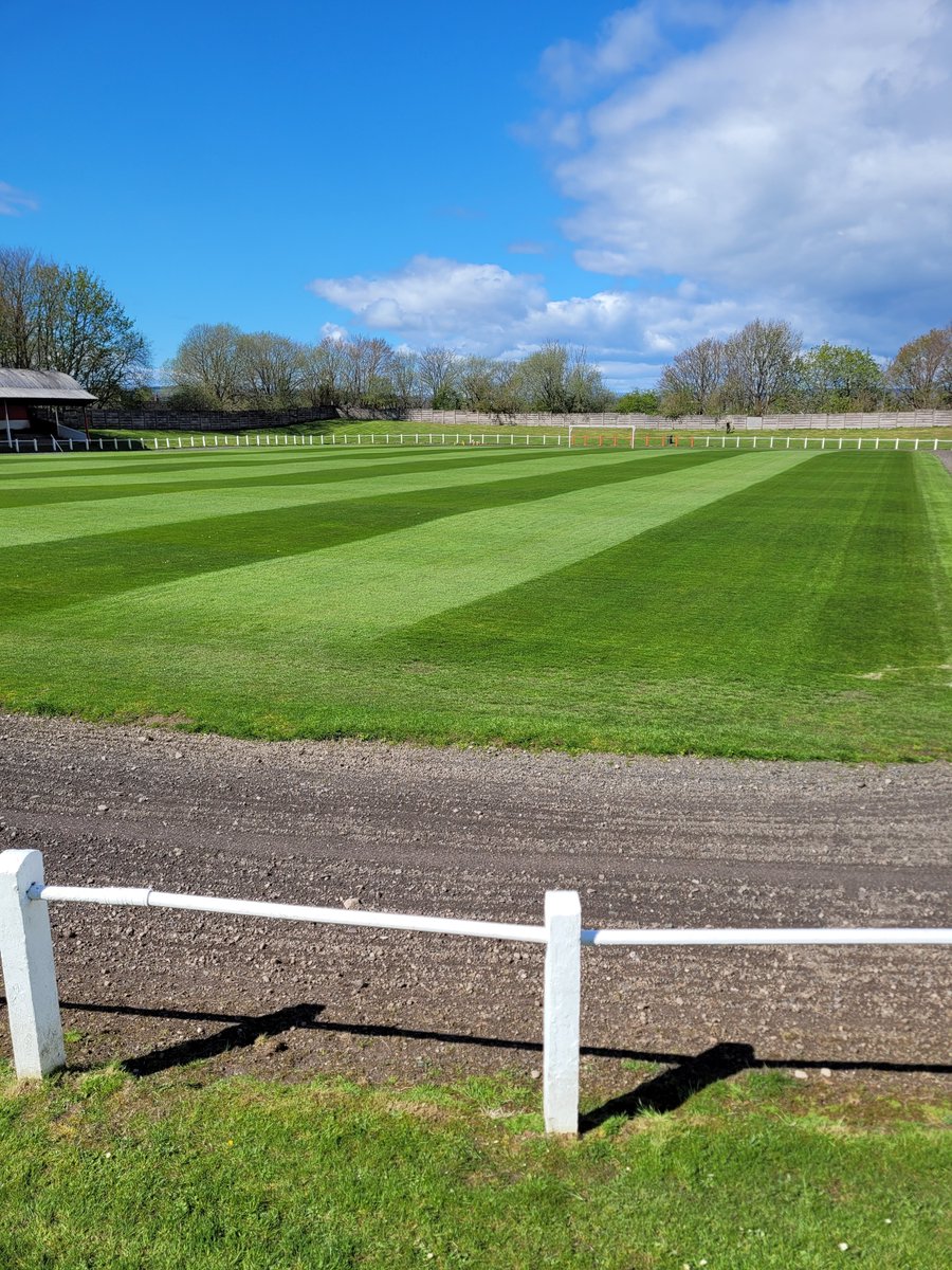 Scottish junior Cup semi final ready @johnstone_burgh. All the hard work from Graeme paid off 👏