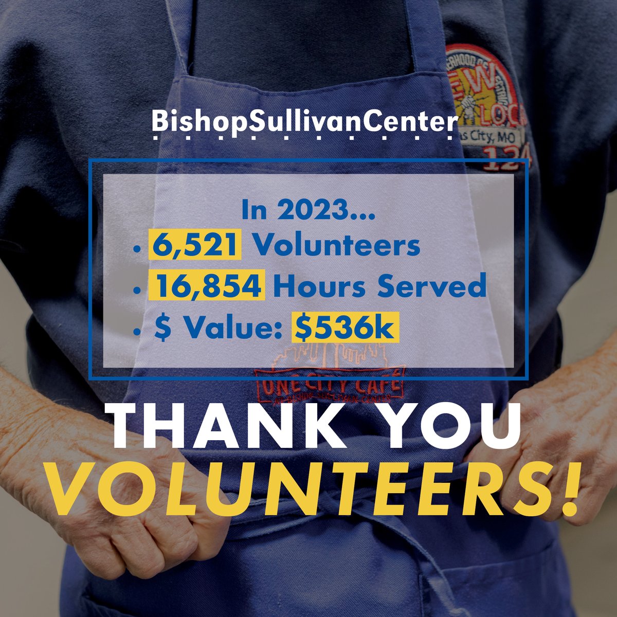 In 2023, 6,521 volunteers contributed 16,854 hours of service in support of our mission. Their monetary impact? An incredible $536k! We are so grateful for the incredible individuals & organizations who make our programs possible. Thank you, volunteers! #VolunteerRecognitionDay