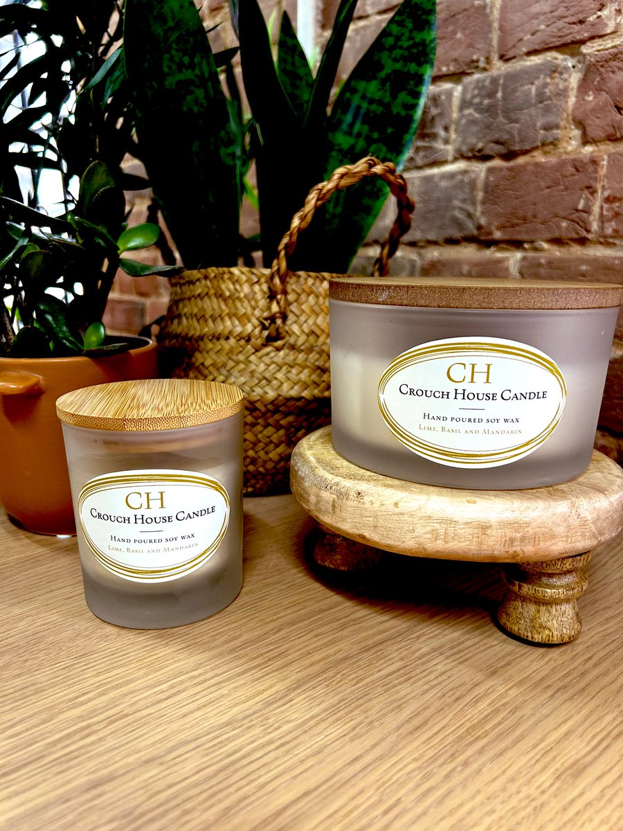 Have you tried our Lime, Basil and Mandarin - three wood wick #Candle 
#Otford
#Sevenoaks
#Kent
We are based in #Edenbridge