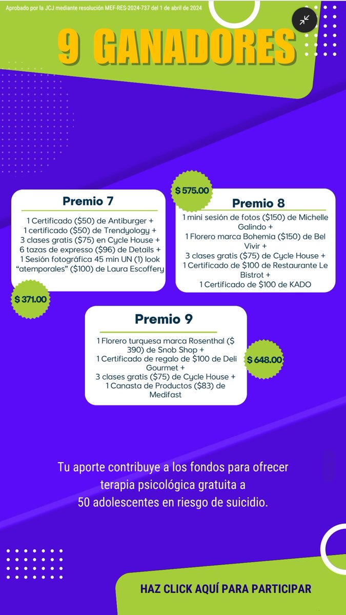 Fundrelsa's tweet photo. Te damos un tip para este mes de 
⭐️LAS BUENAS ACCIONES⭐️

✨️Dona $20 a Fundación Relaciones Sanas para los fondos de terapia psicológica a 50 adolescentes en riesgo de suicidio. 💚

✨️Yappy: @Fundrelsa

✨️Llena el formulario https://t.co/bXwIQLOBI5 https://t.co/GAplJqOXQx