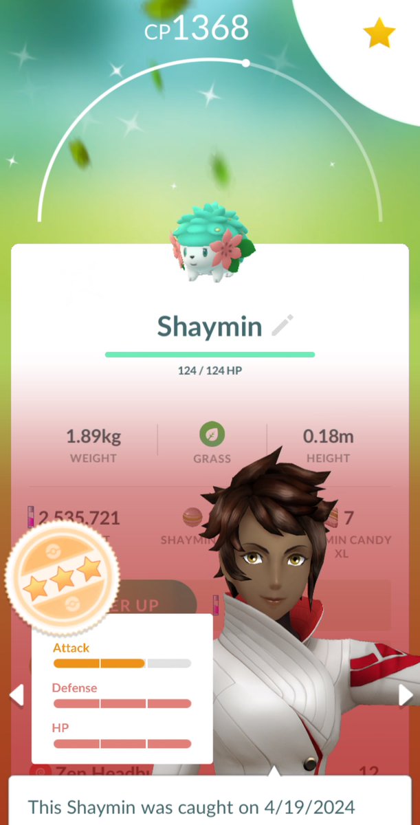 Damnit. I should’ve waiting until tomorrow so it said 4/20 but here it is! Not too bad at all! #PokemonGO #Pokemon #PokemonGOFest #PokemonGOApp