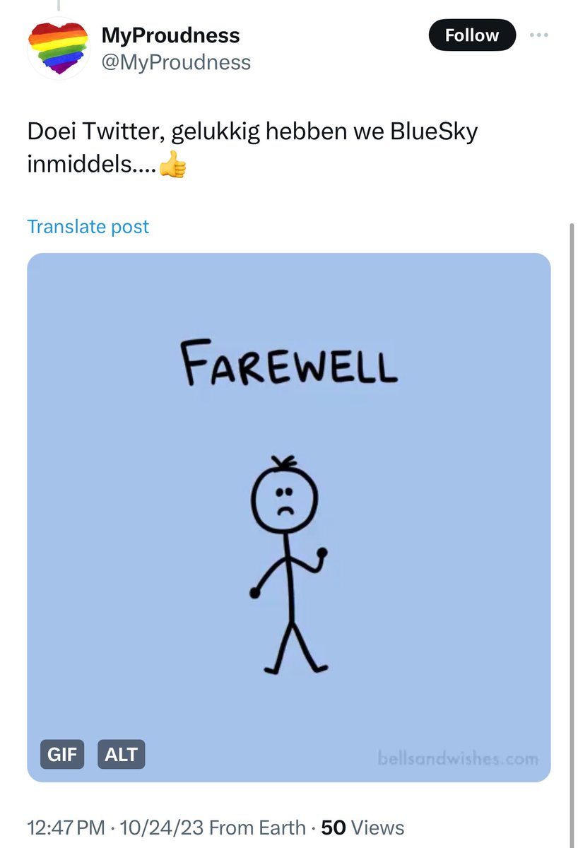 janintheUSA's tweet photo. Hoe vaak vertrek jij nu al van Twitter? #borderliner https://t.co/2YwWhdqGZx