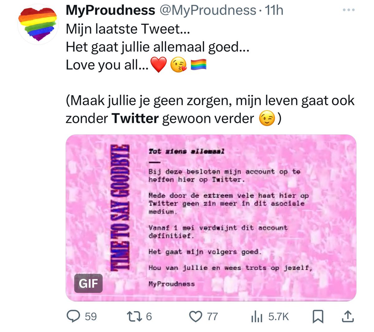 Hoe vaak vertrek jij nu al van Twitter? #borderliner