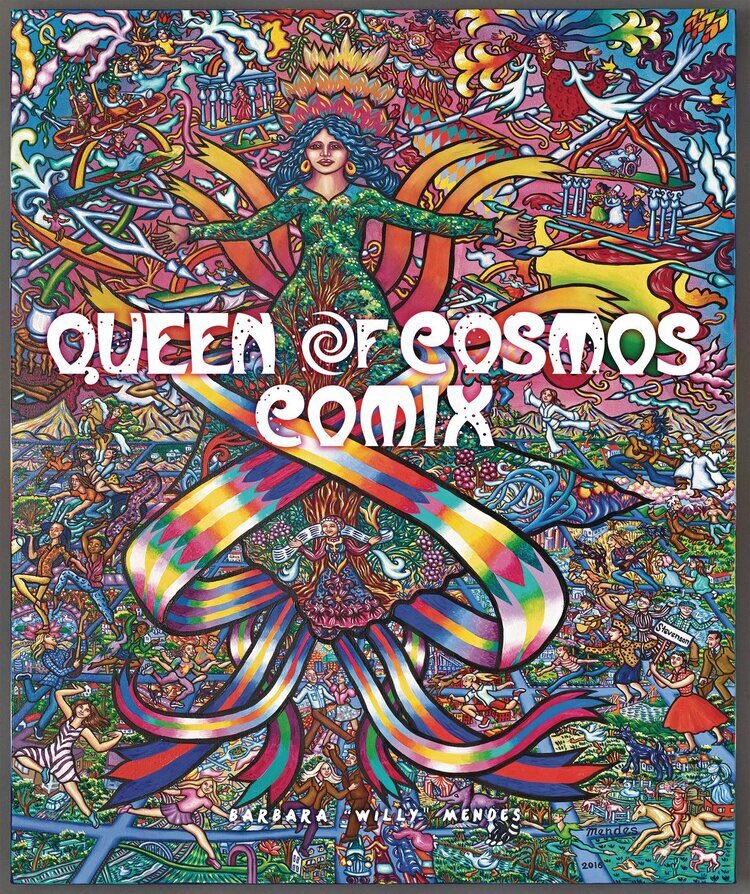 JahFurry's tweet photo. Do not sleep on legendary underground comix creator Willy Mendes’ QUEEN OF THE COSMOS!! Books 1 &amp; 2 out now. 
Psychedelic mystic mindblowers. 
https://t.co/U9TGyAQqVY 
/ https://t.co/ylUekVZCST https://t.co/7s71DxvTPw