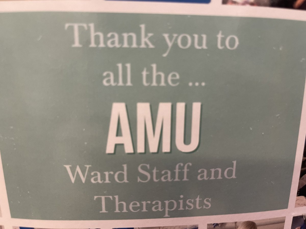 When you walk on your ward to a card made, filled of photo’s of them and all the staff from AMU, it is so heart-warming 💖

A huge well done to all the staff on AMU at Royal Oldham for making this patient’s journey as positive as it was 💙 
<a href="/NCAlliance_NHS/">Northern Care Alliance NHS Foundation Trust (NCA)</a>