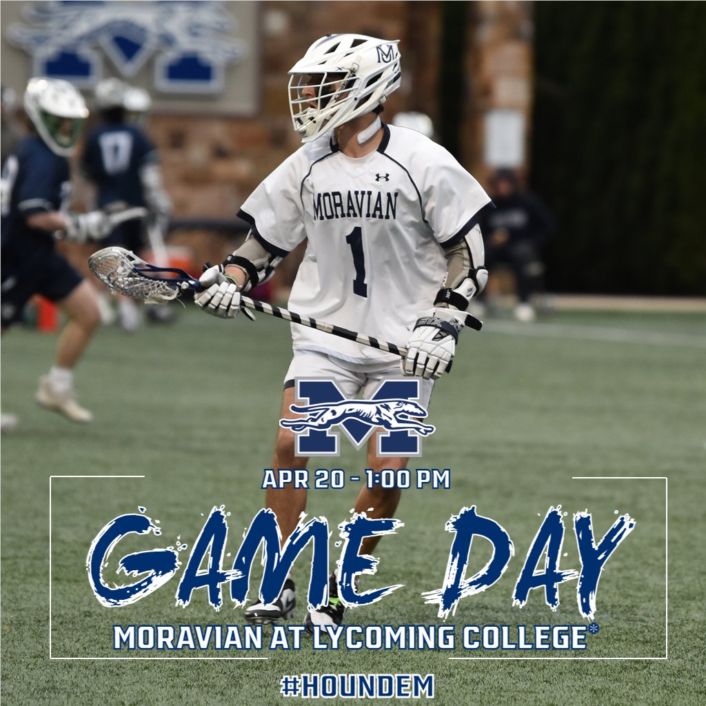 Moravian Greyhounds (@mugreyhounds) on Twitter photo GAME DAY!!!! <a href="/laxhounds/">Moravian Lacrosse</a> travel to face Lycoming College in Landmark Conference action. The game is scheduled to begin at 1:00 p.m. #HoundEm GAME DAY!!!! <a href="/laxhounds/">Moravian Lacrosse</a> travel to face Lycoming College in Landmark Conference action. The game is scheduled to begin at 1:00 p.m. #HoundEm