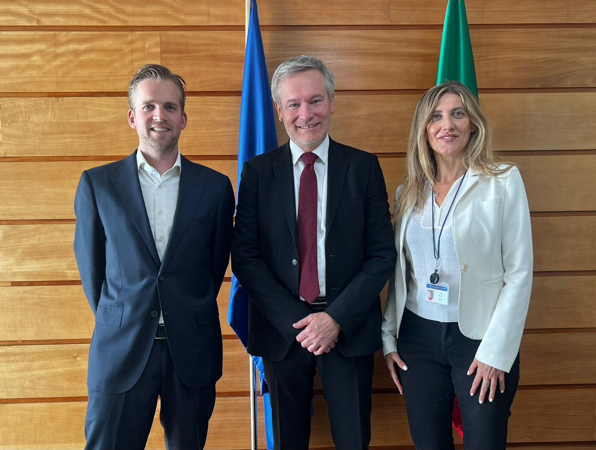 Una reunión muy interesante con Wouter Alders, representante de @AirFranceKLM en 🇲🇽, una de las principales aerolíneas europeas presentes en el país y el mundo.