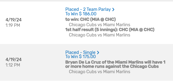 Furnacepicks's tweet photo. Belli 2.7 HRR BANG - De La Cruz HOMER BAAANG, we also have Cubs ML 👀 Looking like an early sweep!

Like if you tailed! Discord already eating in MLB!

Still owe 2 $25 and LIFETIME SUBS just like + RT dropping one in 5 mins. Comment Furnacepicks

https://t.co/wRpvbZHkJO https://t.co/9bOcltej0V