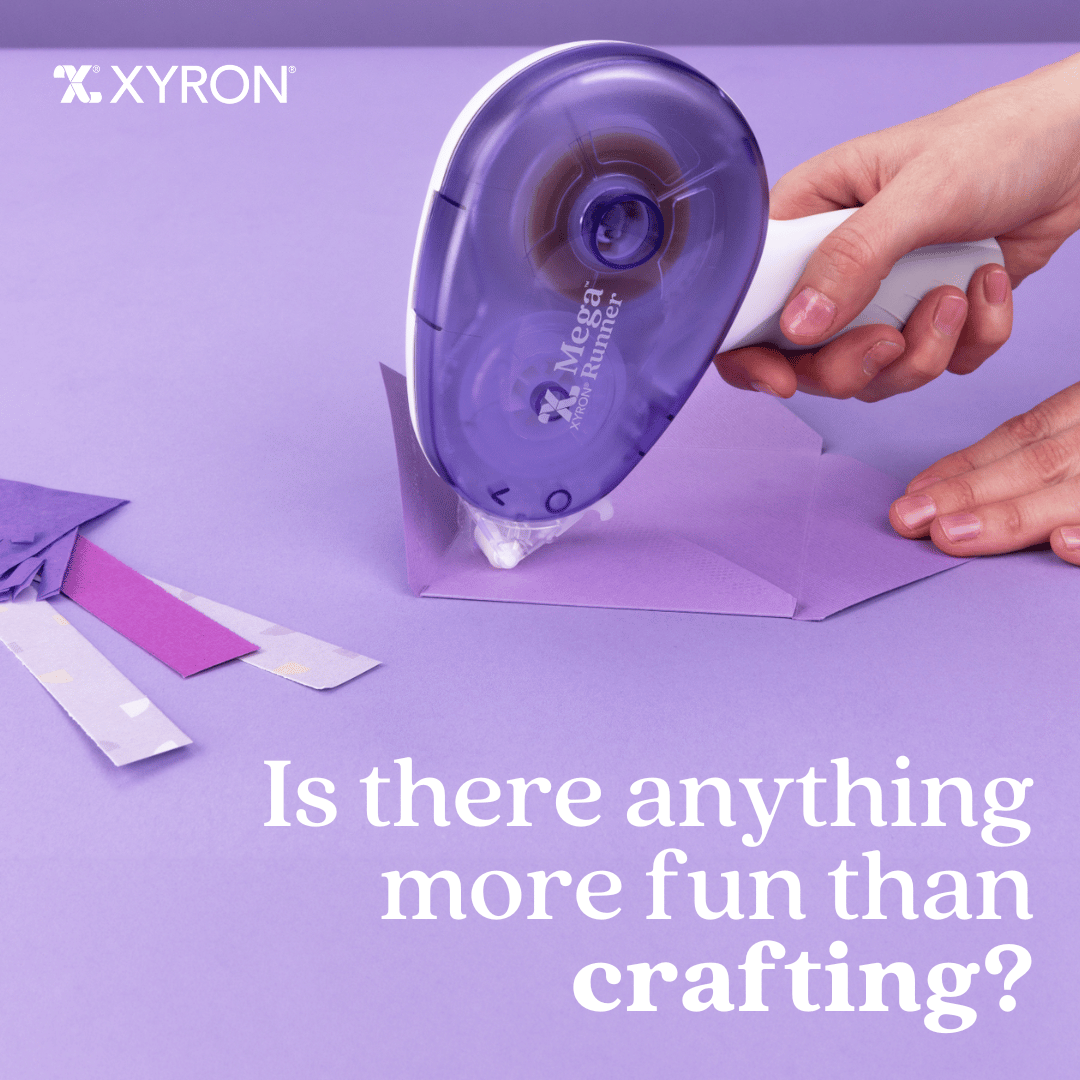 You probably could guess our answer… No! 

#craftwithxyron #xyronmegarunner #creativity #craft #craftlover #craftersgonnacraft #craftingfun #happycrafting #createwithxyron #xyronstickstogether