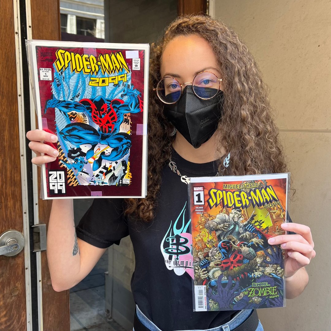 The Grand Rapids back issue section has been RE-STOCKED with tons of goodies for all of your perusal needs 💪 Loving the new Deadpool and Spider-Man 2099 series? Check out the classic series bundles on our top shelf 👀 #backissues