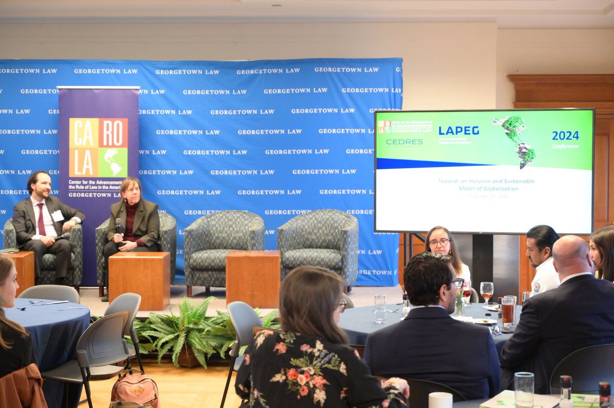 The LAPEG Conference Keynote Fireside Chat with Ambassador @LisaKubiske discussed the opportunities that APEP offers for the Latin America Region!