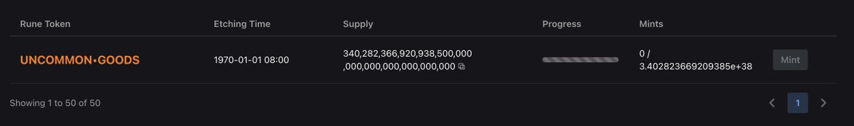 💥我们很荣幸地宣布：
Runes功能已经上线，支持Etch和Mint！
迫不及待要开打 <a href="/rodarmor/">Casey</a>  1号符文了