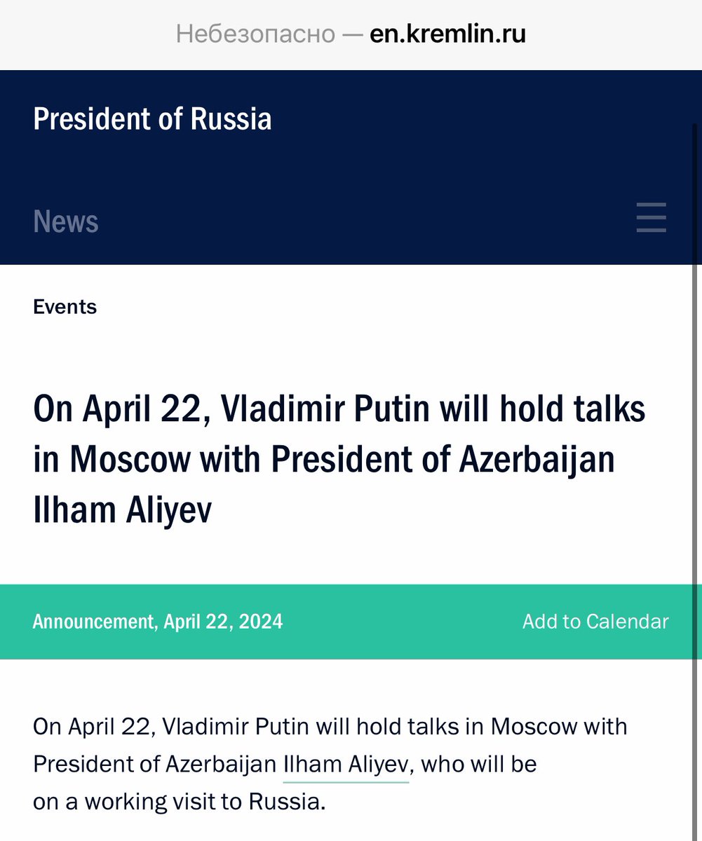 LudmilaVasilg's tweet photo. On April 22, Vladimir Putin will hold talks in Moscow with President of Azerbaijan Ilham Aliyev
#Россия24 #Россия1 #Rossiya #LiveStream #Expressen #RP #asahi #corriere #Politico #SRF #IlMessaggeroit #Ruptly #BusinessInsider #EconomicTimes https://t.co/PwKKJAAzqF