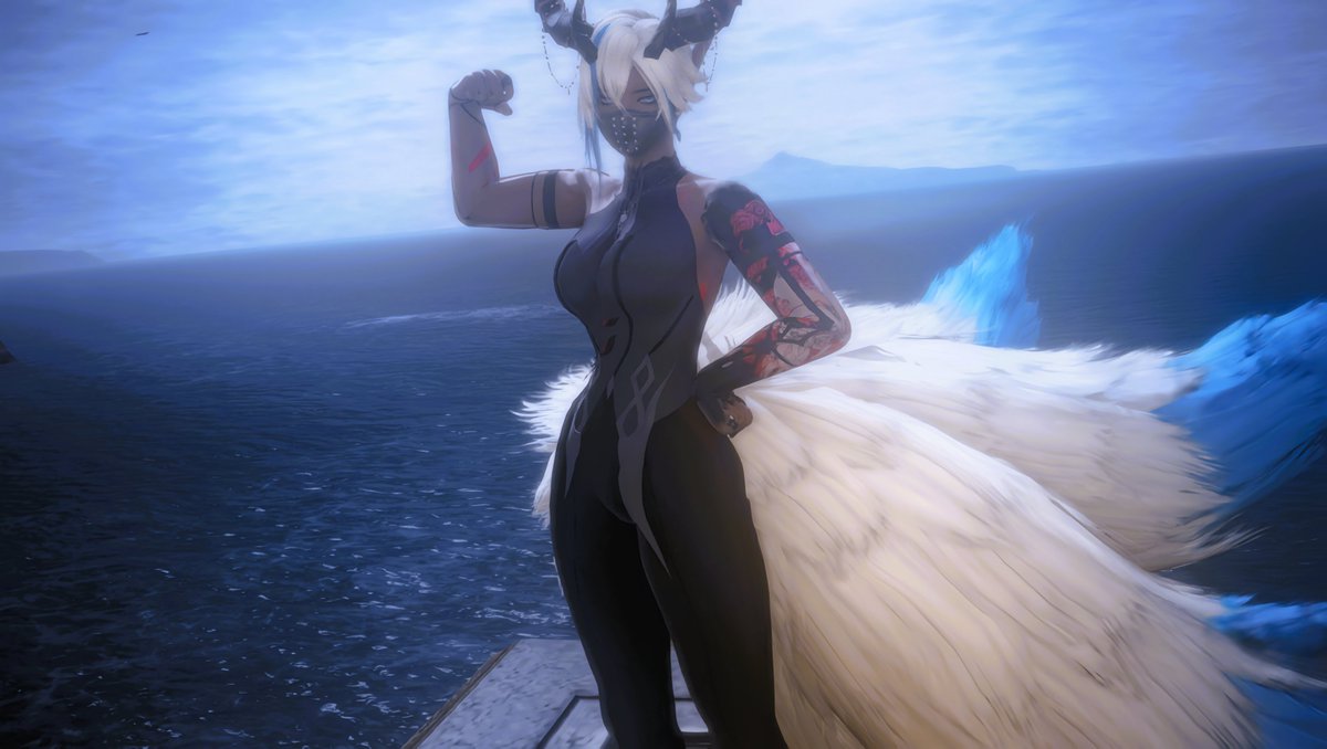 Baalysia_Makoto's tweet photo. "My muscles might not be as great or refined as my friends Kesano, Jin, Aro & Miki, but I am able to choke slam a Roegadyn with relative ease. Guess that is a perk of being a dragon."
/ #SeviShaders / #OneuliPoses / #DiaMods / #FlexFriday
Pose: By the lovely @jin_xiv! https://t.co/ftHmSZF2H9