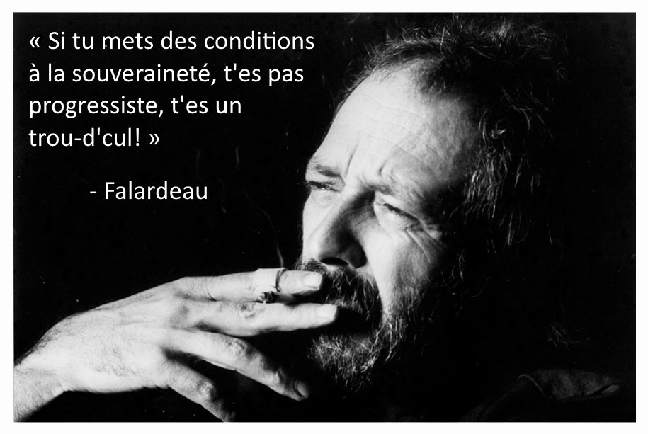 @xxjfhxx @alexgauthier92 @Raphaellaviole3 Ceux qui disent qu'ils ne voteront oui que si le gouvernement en place est de gauche, ou de droite, ne comprennent pas qu'il y aura encore des élections après l'indépendance. Un véritable souverainiste comprend que la gauche et la droite vont se côtoyer dans un Québec souverain.