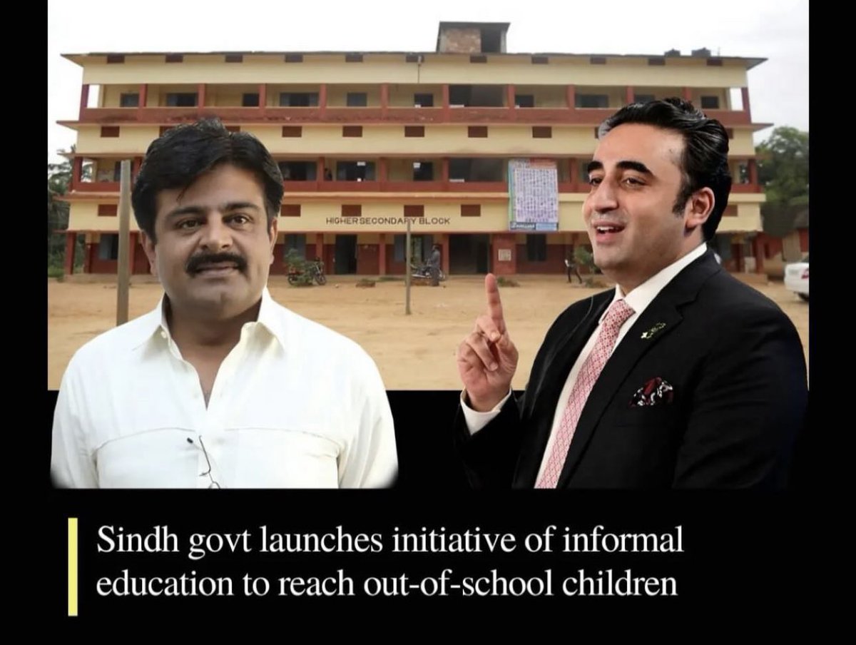 Kudos to #SindhGovt for launching informal education initiative to reach out-of-school children! A great step towards inclusive education and brighter futures. #EducationForAll #SindhGovernment