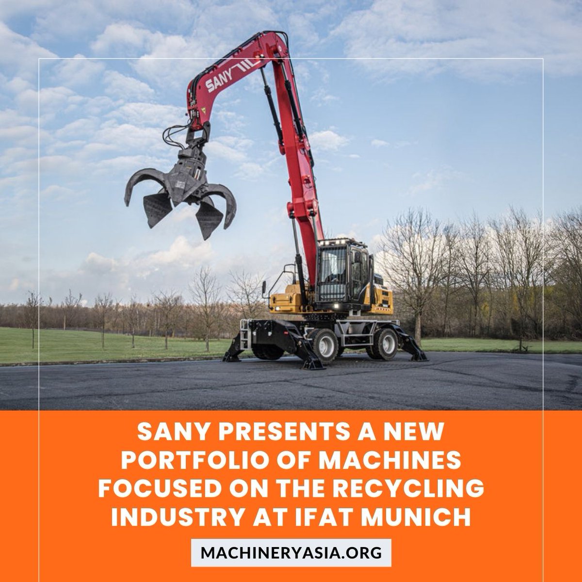 The new SANY SMHW30G5 wheeled material handler features a high load capacity combined with a large reach.

Learn more: machineryasia.org/sany-presents-…

#constructionmachinery #construction #constructionequipment #heavymachinery #heavyequipment #excavator #earthmoving #heavyequipmentlife