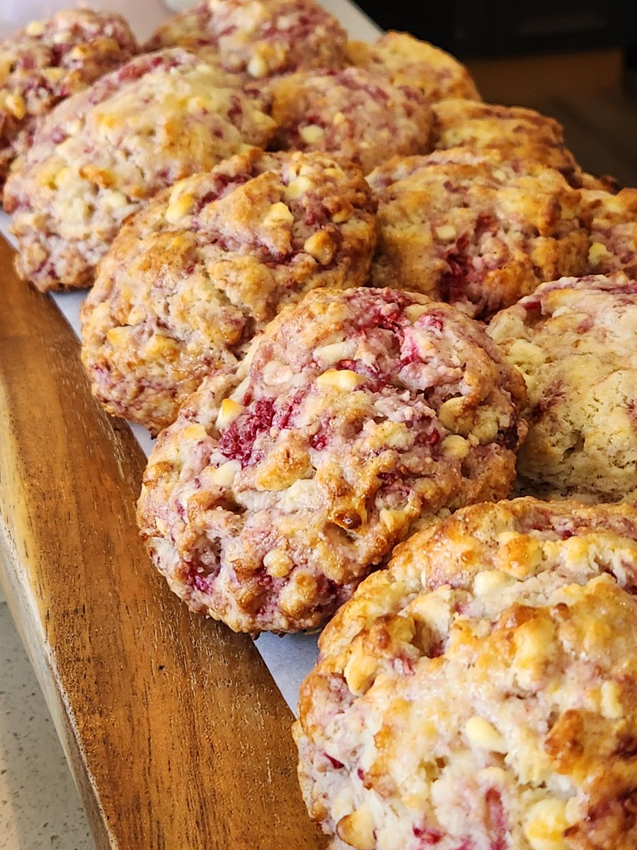 These are the scones your mama told you about. First-come-first-served today and Saturday. Sunday pre-orders are still open at the moment.
