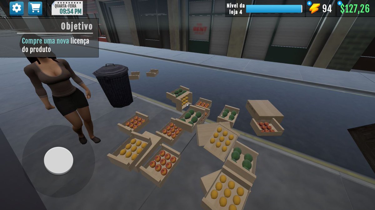 No currículo: "experiência em caixa"
A experiência: