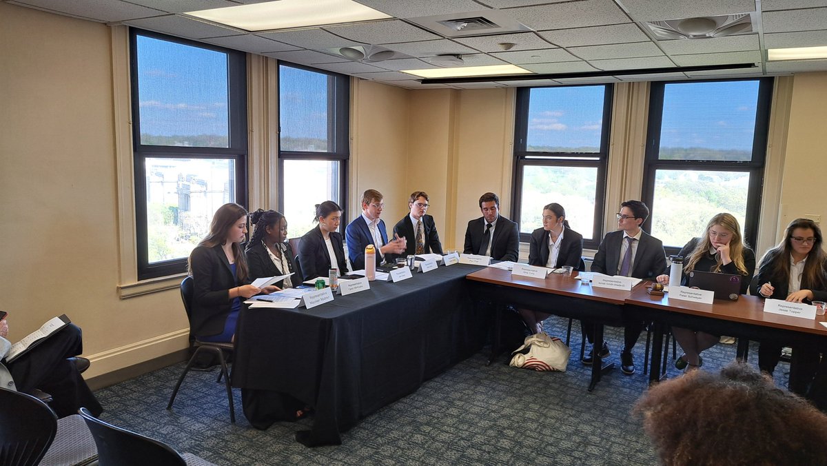 Wonderful to attend my intern Carson’s end-of-course House committee simulation at the @PITT_IOP. Carson and his classmates did an incredible job – probably need to take some pointers! Thanks for your great work for our community, and best wishes on graduation!