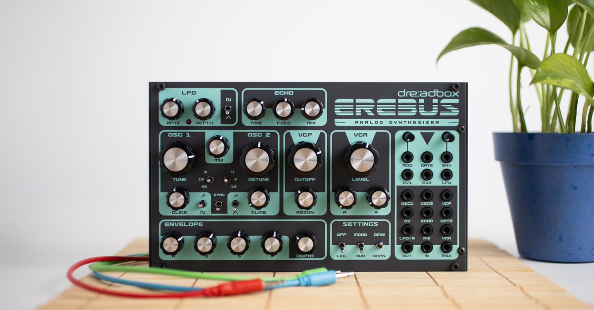Actually this #erebus #synthesizer from #dreadbox is what I am most tempted to get. But it isn't a rational thing. The Behringer #Neutron is much more bang for the buck... I think. OTOH Erebus fits in a #eurorack. Must resist...

dreadbox-fx.com/erebus-reissue/