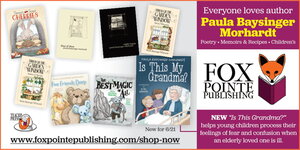 fox_llp's tweet photo. Order signed copies directly from Author Paula Morhardt @ https://t.co/GLe969WOq2 (children's, poetry, cookbooks) 🙂 https://t.co/Qd1x815jw7