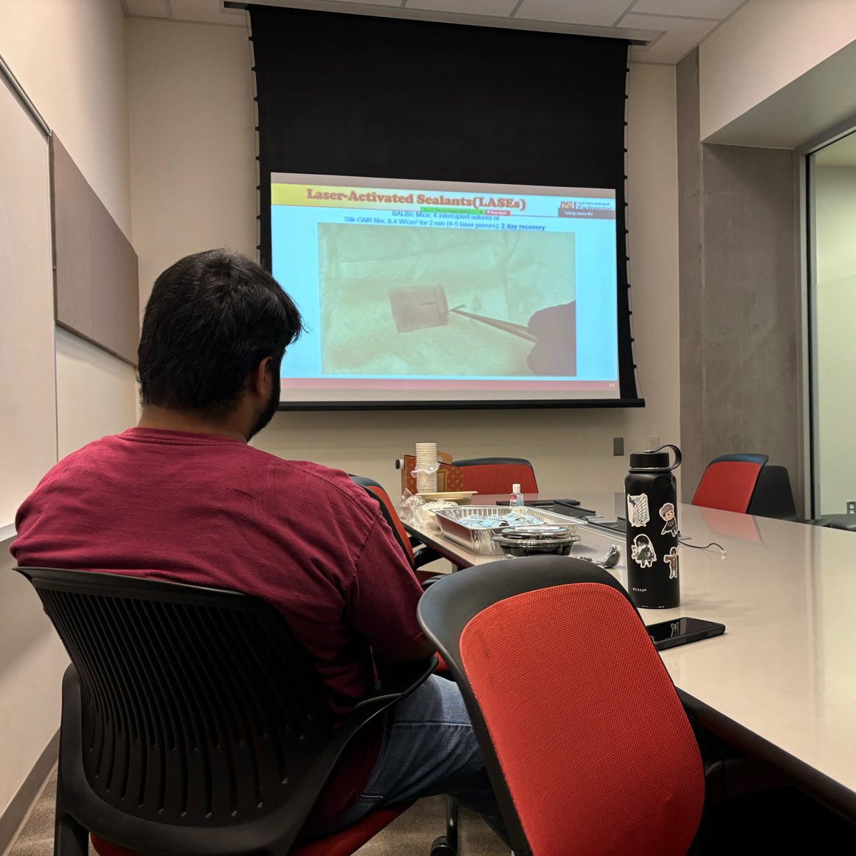 nrtmdm's tweet photo. Huge thanks to @KaushalRege_Lab for leading this morning's #NSFNRT #research #seminar and presenting his group's work on #tissuerepair and #woundhealing. The seminar featured many exciting and innovative projects and collaborations. What a great way to kick off a Friday morning! https://t.co/Rwq1XHk41E