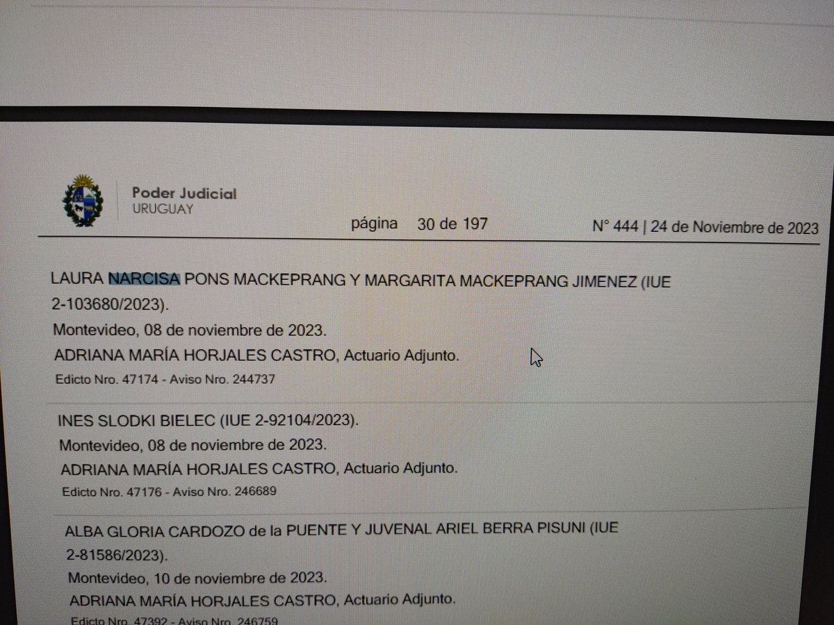 MemSocLeon's tweet photo. @sinecdoque2001 @Sairutsa Parece que Laura y Margarita tuvieron alguna relación con Uruguay, quizá la hermana vive allí. https://t.co/uZfwLbg4cL