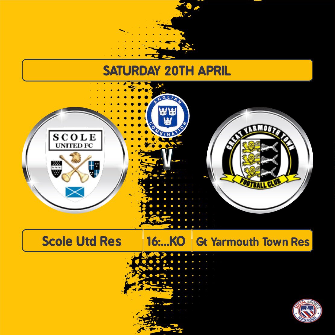 Tomorrow is a double header down at Ransome Avenue, with two important games for both sides! More importantly for the Ressies who will be needing to get 3 points in their hope for survival! Bar is open so please get down and support the boys 🍻💛🖤 #Greatescape #UTS