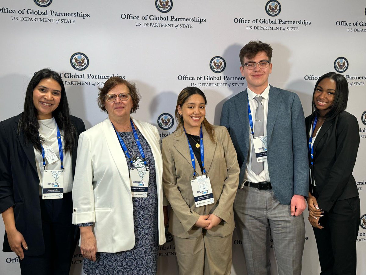 There’s nothing like <a href="/DiplomacyLab/">Diplomacy Lab</a>!Pleased to accompany our students to present at the 2024 Diplomacy Lab fair on their research on US tribal jurisdictions and transfer of best practices to Papua  New Guinea. <a href="/ICJMAProgram/">IC&J Masters Program</a> <a href="/JohnJayCJPhD/">John Jay CJ PhD</a> <a href="/JohnJayGlobal/">John Jay Global</a> <a href="/JohnJayResearch/">John Jay Research</a>