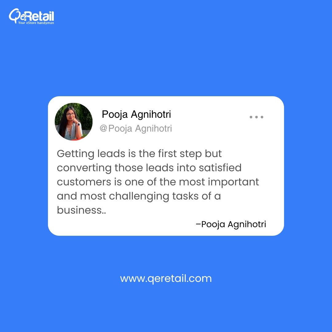 QeRetail's tweet photo. Convert leads into satisfied customers:
1. Attract the Right Traffic
2. Simple #websitedesign 
3. Be Trustworthy
4. Focus on Reviews and Display Testimonials
5. Optimize Your Sales Funnel
6. Make Your CTA Buttons Shine
7. Go for freebies
Follow us for more!
#ecommercebusiness https://t.co/TU0kGfNrXy