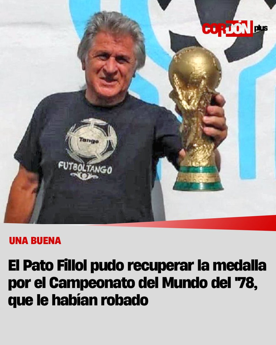 cordon_plus's tweet photo. 🥇 "Hubo allanamientos con detenidos" que llevaron a que el exarquero de la Selección Campeona en nuestro país recuperara ése y otros objetos personales que le sustrajeron de su casa. 1/2
#cordonplus #filiol #campeon #justicia https://t.co/I05bLaXjb3