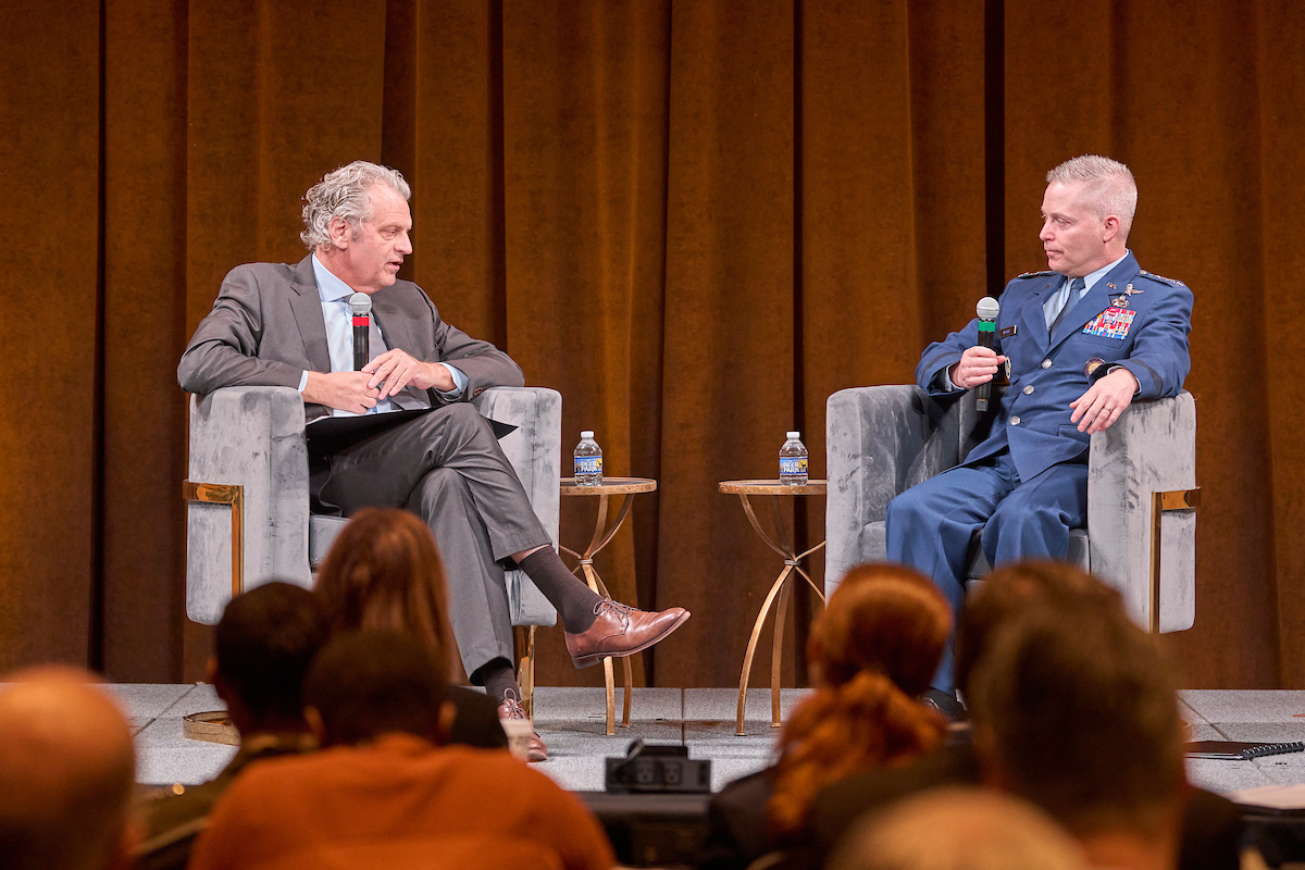 At this year's Vanderbilt Summit on Modern Conflicts and Emerging Threats, Chancellor Diermeier convened leaders including FBI Director Wray and Gen. Haugh, to explore the most important security challenges of our time. Learn more about the summit: vanderbilt.edu/modern-conflict