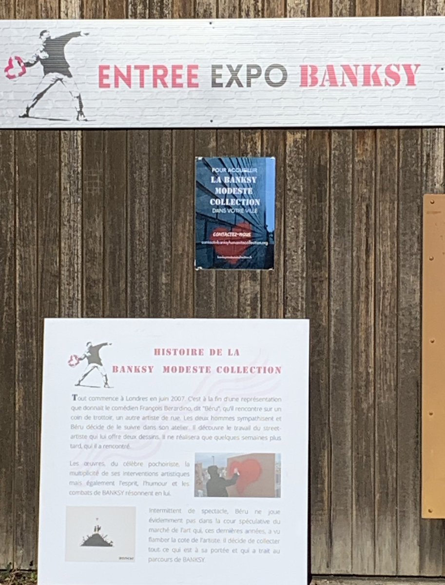 ValerieJacquetV's tweet photo. Inauguration de la fabuleuse expo #BMC Banski Modeste Collection dans l'atelier bois du @LycUrbainVitry . Ouverture samedi 20 avril 2024!
Venez la découvrir, c’est magique!
Bravo! #CitéEducative #3Cocus @Toulouse https://t.co/zJgmaW55ri