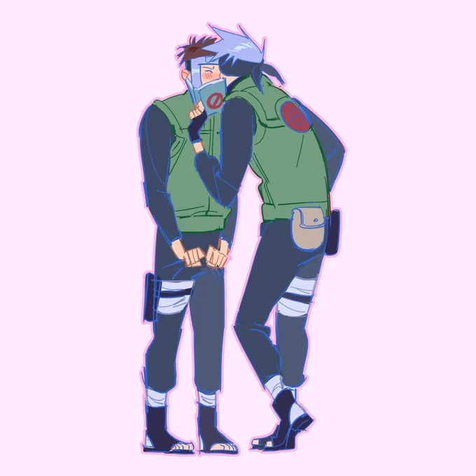 forgot to post this tenkaka doodle i drew for 's birthday pls show this ship some love everyonee
