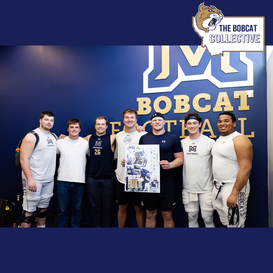 Bobcat Collective members, join us tomorrow for @msubobcats_fb's Spring Game! ☀️🏈 Come watch some spring football and earn the chance to win exclusive giveaways and memorabilia. Plus, gold-level members will receive a free poster signed by senior Cats 🔥