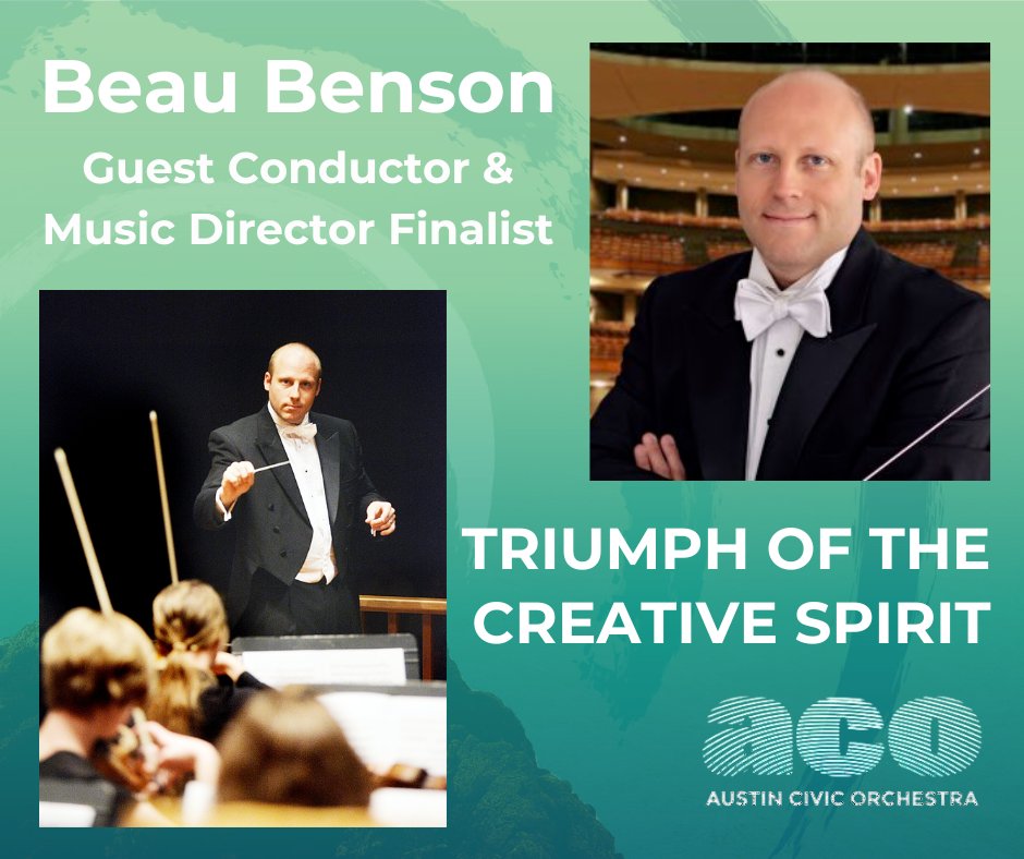 Join us Sunday, May 12th 4pm at Bates Recital Hall for "Triumph of the Creative Spirit" ticketstripe.com/events/1036129

#austin #austintexas #austintx #texas #atx #atxmusic #orchestra #fyp #foryou #foryoupage #conductor