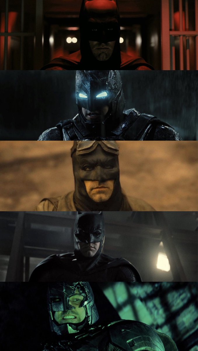#Batfleck. The Most Vicious & Most Badass #Batman. The Knightmare Suit Is My Favorite Suit.