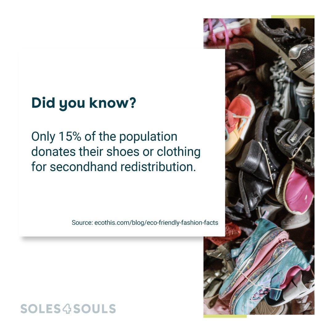 Let's extend the life of shoes and clothing together. Like and share to spread the word and help us inspire more donations! #4theplanet #earthmonth #giveshoesgivelove