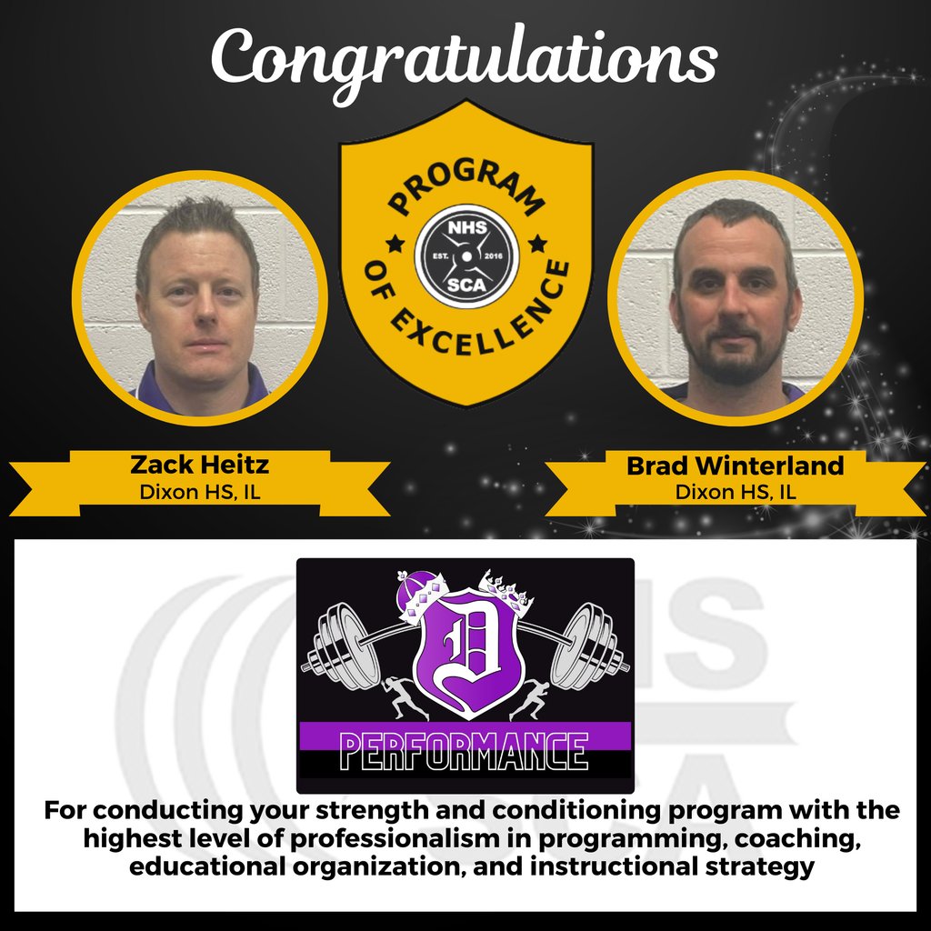 dukesduchesses's tweet photo. Congratulations to our Performance Staff (Zack Heitz, Brad Winterland, Evan Thorpe, Darien Bardoner, and Jason Burgess) and DPS coaches for the hard work and dedication throughout the year.  Dixon Performance is nationally recognized and is a Program of Excellence.  #BePurple https://t.co/aoFZVuW9Lz