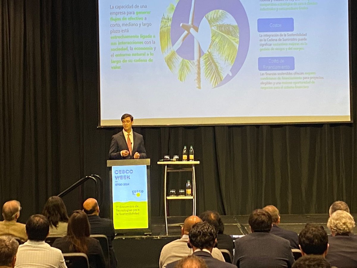 mineriachilena's tweet image. Cesco Week 2024: Industria minera aborda contribución de la tecnología a su sostenibilidad
#CescoWeek #Sostenibilidad #Minería #InteligenciaArtificial #MineríaChilena @CentroCESCO 

mch.cl/negocios-indus…