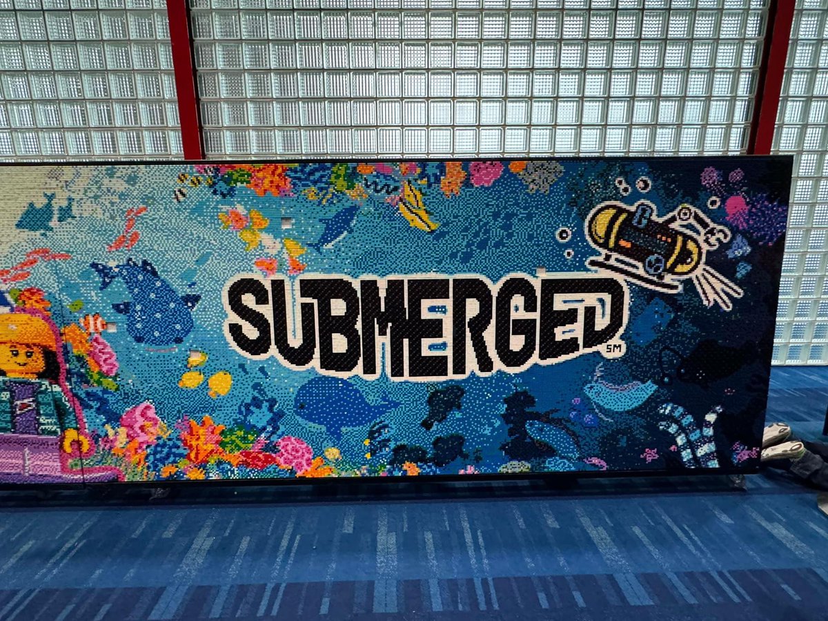 Can’t wait to see the big reveal tomorrow for next years newly announced @firstlegoleague theme, #SUBMERGED 🐠 #FLL #edtech #coding #robotics #firstlegoleague #STEM #LEGO
