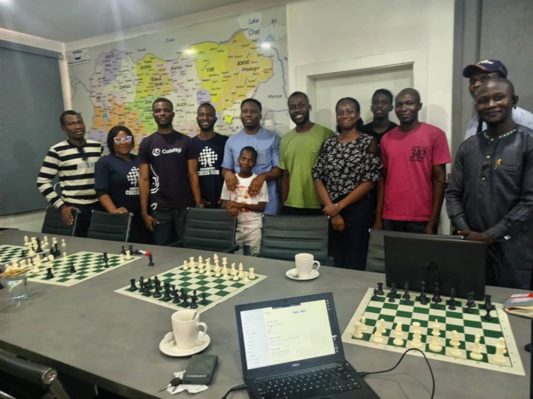 Uncle @Tunde_OD  we love you , here at our center we are rooting for you and learning chess because of you. Tomorrow we go big we live here until you win @ Citec Mbora Abuja #chessmarathonforchange #ichooselife4tundechess #TundeChessMarathon